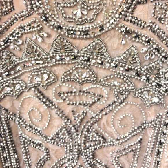 🚨🚨ATTN MOB/MOG🚨🚨Long sleeve Embellished Gown - Picture 5 of 5